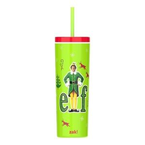 Elf Movie Green Tumbler 22.5 oz tumbler with straw